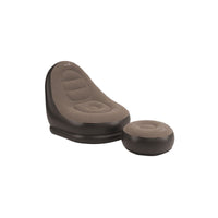 Easy Camp Maple Inflatable Lounge Set Camping Chair and Footstool