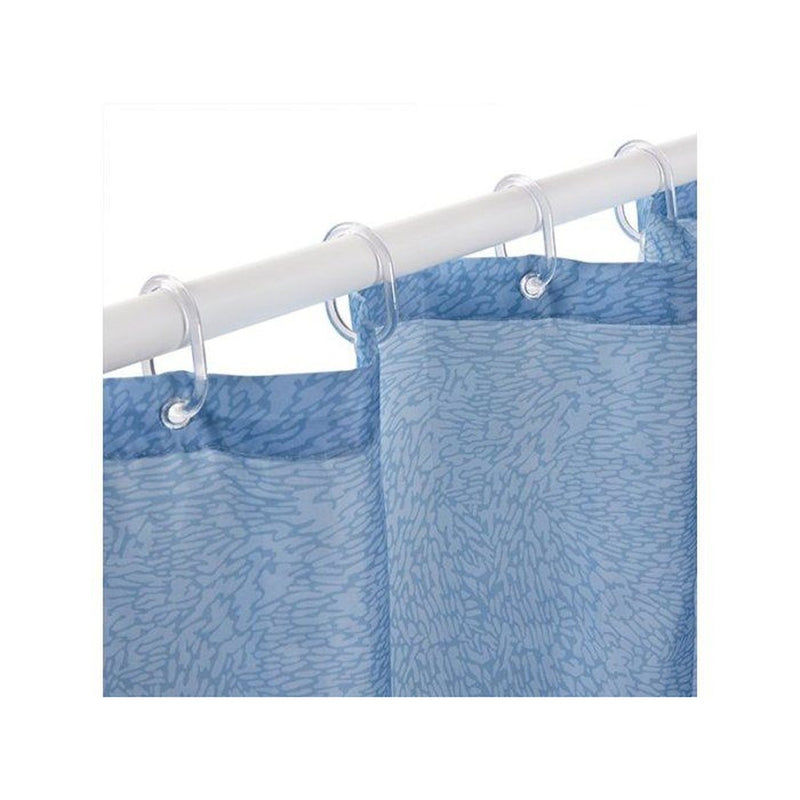 Shower Curtain Green Marble | UK Camping and Leisure