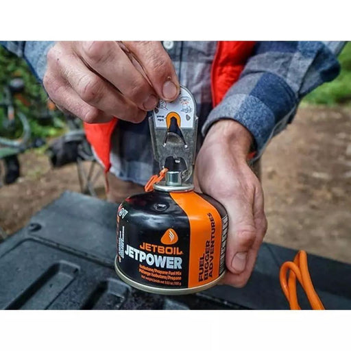 Jetboil CrunchIt Fuel Can Recycling Tool CRUNCH Steel Jetboil - UK Camping And Leisure