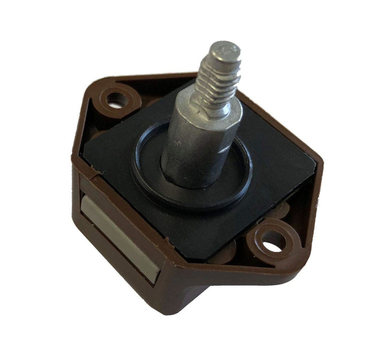 W4 Push Button Operated Mini Catch 37885 W4 - UK Camping And Leisure