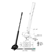 Passive Roof Antenna Use With As2611 PA15013940XX Antennentechnik Bad Blankenburg - UK Camping And Leisure