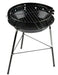 Portable 33cm Round Charcoal BBQ Grill for Outdoor Cooking in Garden or Patio Vivo - UK Camping And Leisure