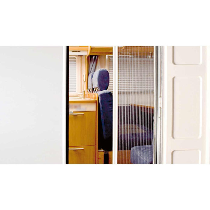 REMIcare II Plus Pleated Fly Screen Door, 2000mm x 650mm x 58mm, High Quality & Remis - UK Camping And Leisure