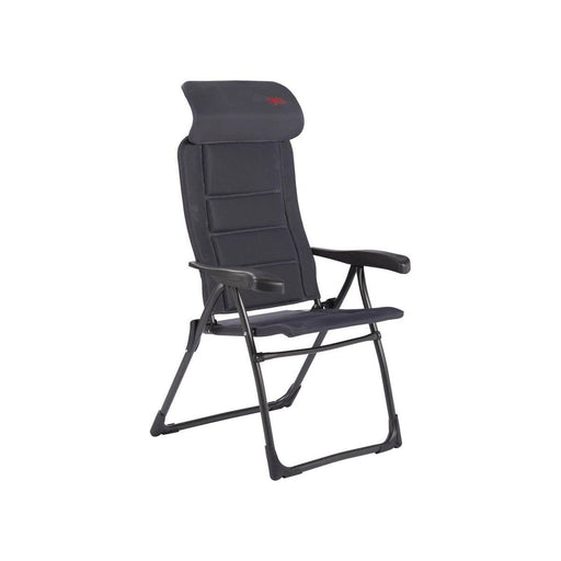 Crespo Chair AP/215 Air Deluxe Compact Grey Crespo - UK Camping And Leisure