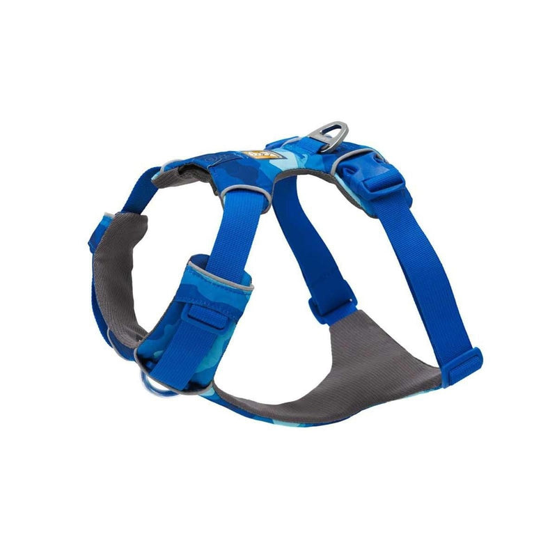 Ruffwear Front Range Dog Harness - Coastal Mountains Print (Medium) Ruffwear - UK Camping And Leisure