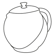 Edgcumbe stainless steel and glass teapot (0.9L) 1177 UK Camping And Leisure - UK Camping And Leisure