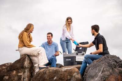 myCOOLMAN CEP47 47 L Portable Compressor Fridge/Freezer Single Zone 12/24V DC + 240V AC