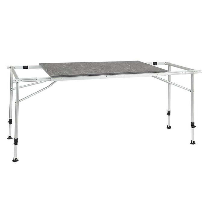 Travellife Sorrento table extendable honeycomb dark grey 180 Gris Fonce Travellife - UK Camping And Leisure