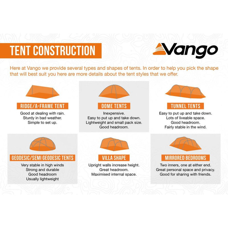 Vango Beta 550XL 5 Berth Family Tent Deep Blue - View 16