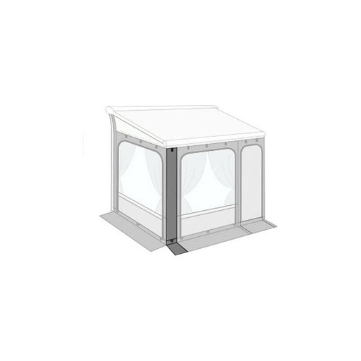 Front Panel 20 for Fiamma PR F65/F80/CS Zip: Small Front Panel for Privacy Room Fiamma - UK Camping And Leisure