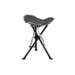 Quest Autograph Devon Stool Foot Rest (Black Edition) Quest - UK Camping And Leisure