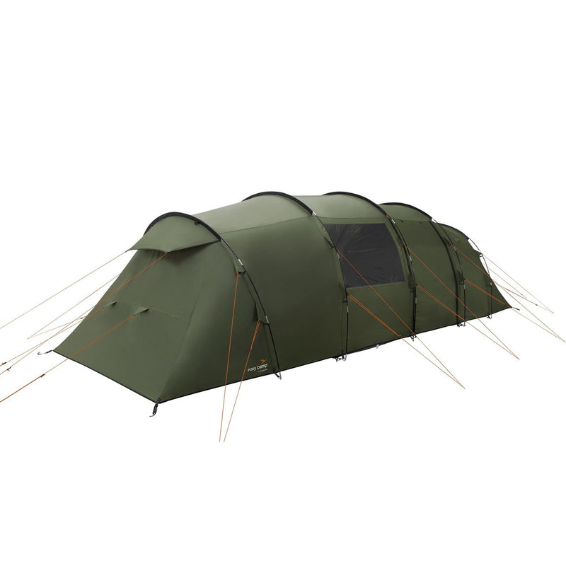 Easy Camp Leka Twin 8 Pole Tent Green 8 Person Easy Camp - UK Camping And Leisure