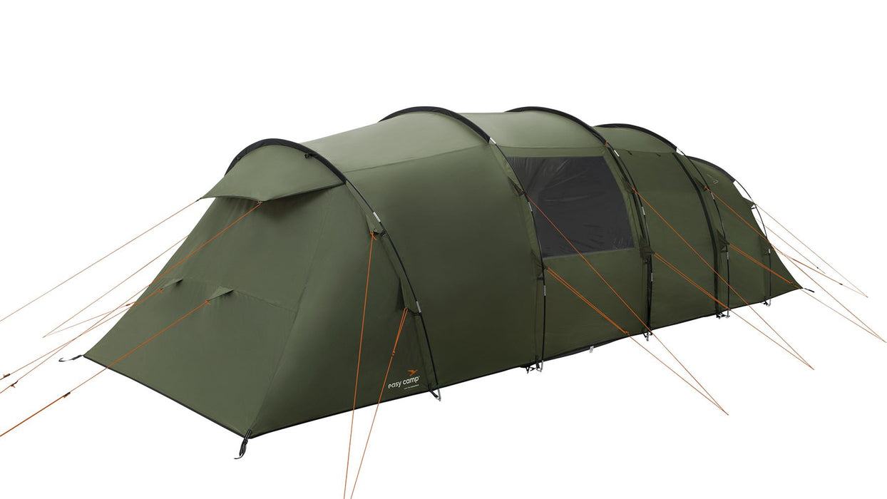 Easy Camp Leka Twin 8 Pole Tent Green 8 Person Easy Camp - UK Camping And Leisure