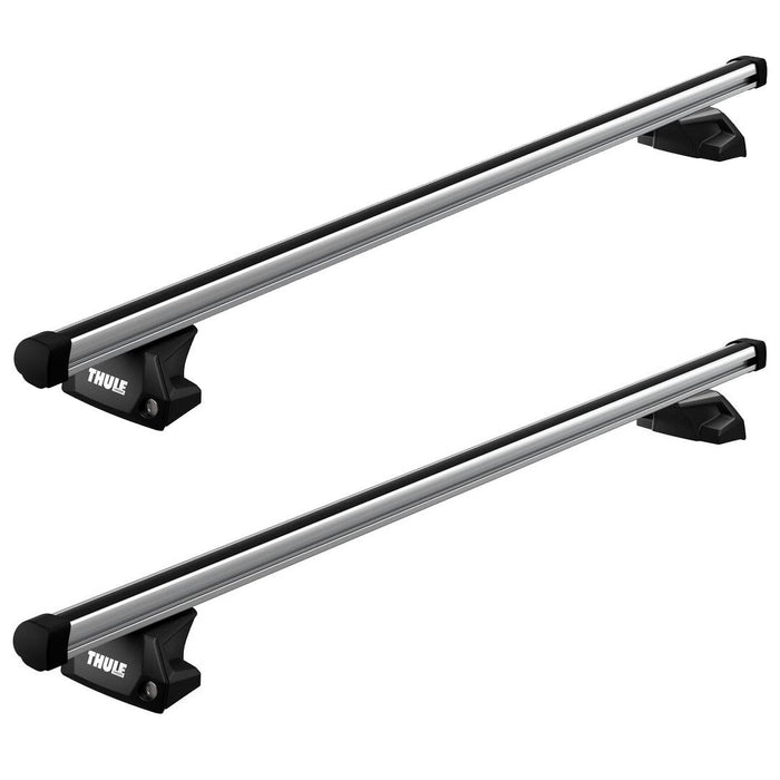 Thule ProBar Evo Roof Bars Aluminum fits Vauxhall Zafira 2007-2011 MPV 5-dr with Flush Rails Thule - UK Camping And Leisure