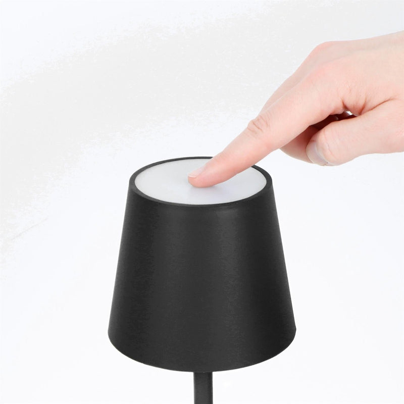 Leisurewize Caravan Camping Table Lamp - Lucia Black - View 3