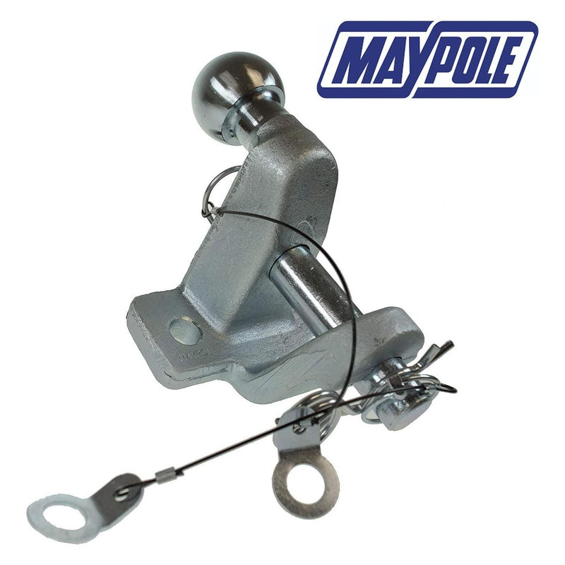 Maypole Tow Ball and Pin Towbar Coupling Hitch MP84 50mm Ball 25mm Pin Maypole - UK Camping And Leisure