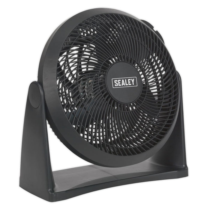 Sealey Desk/Floor Fan 3-Speed 12" 230V SFF12 Sealey - UK Camping And Leisure