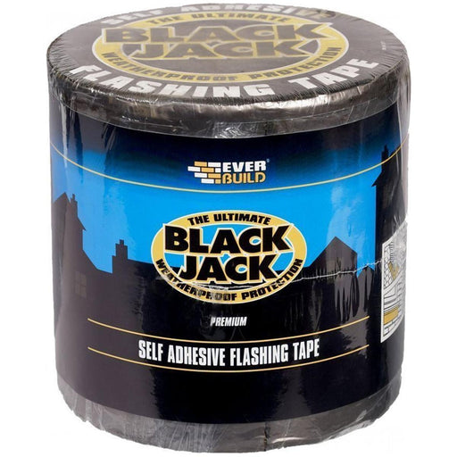 Black Jack Self Adhesive Flashing 10m x 50mm Wide Nova - UK Camping And Leisure