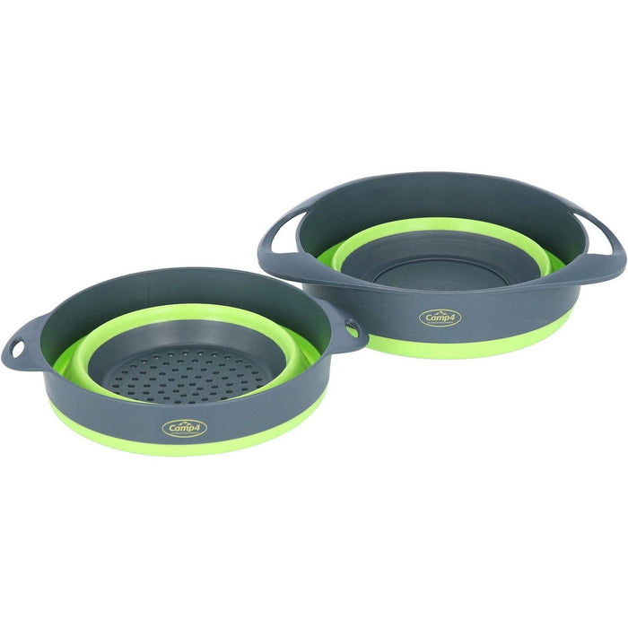 MDS1203 Reimo Collapsible Bowl and Collander Set 94108 Camp 4 - UK Camping And Leisure