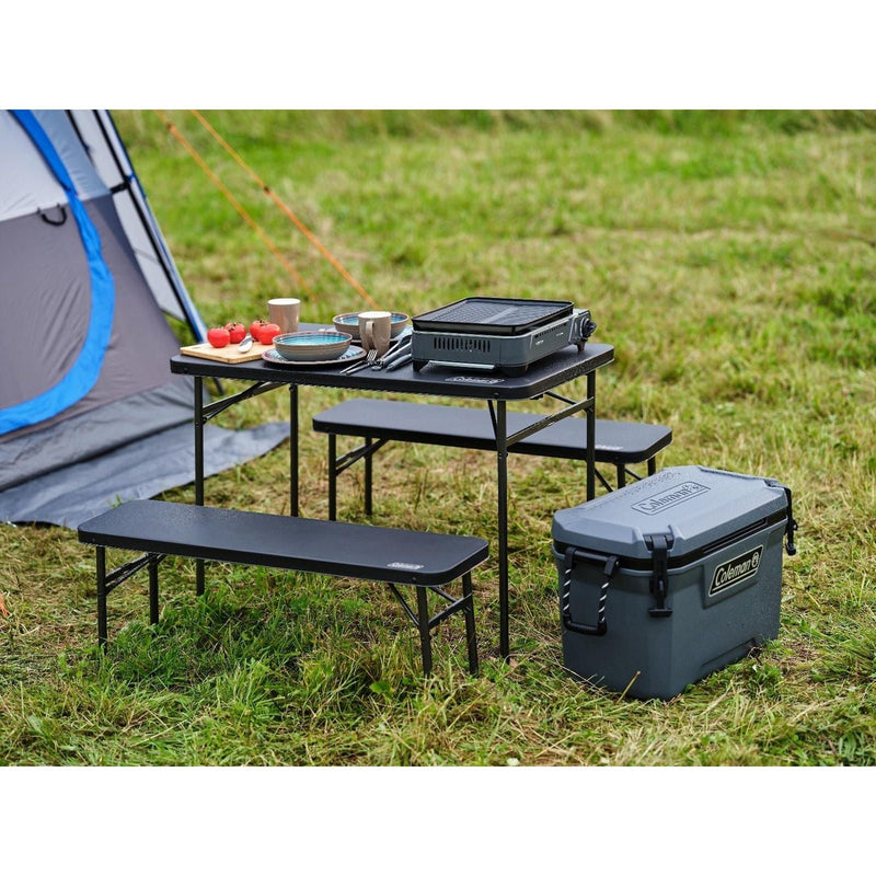 Coleman Pack-Away Table and Bench Set Camping Coleman - UK Camping And Leisure