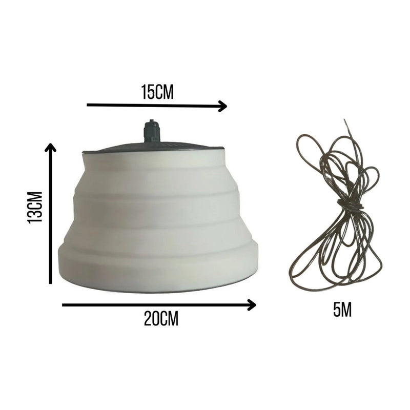 Olpro Camping Lantern Dimmable 240V - LED, Weather-Resistant