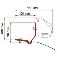 Fiamma F35 Adapter Kit Vw Caddy Maxi Deep Black 98655Z096