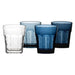Bo-Camp Tumbler Mix & Match Abs 200 ml 4 Pieces Blue Bo-Camp - UK Camping And Leisure