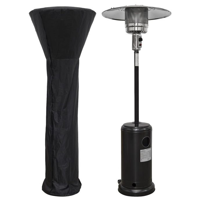 Dellonda Freestanding Gas Patio Heater 13kW with wheels Dellonda - UK Camping And Leisure