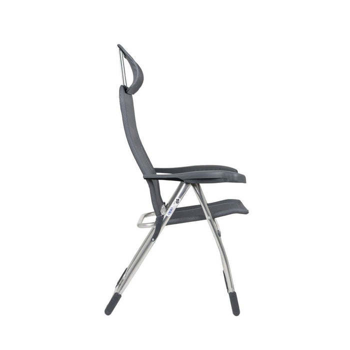 Crespo Chair AL/215 Compact Dark Grey Crespo - UK Camping And Leisure