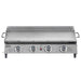 Dellonda 4 Burner Stainless Steel Portable Gas Plancha with Warming Rack 10kW Dellonda - UK Camping And Leisure