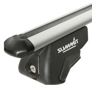 SUP-930C Premium Railing Roof Bar for Cars with Raised Running Rails, Aluminium, Set of 2 - View 7
