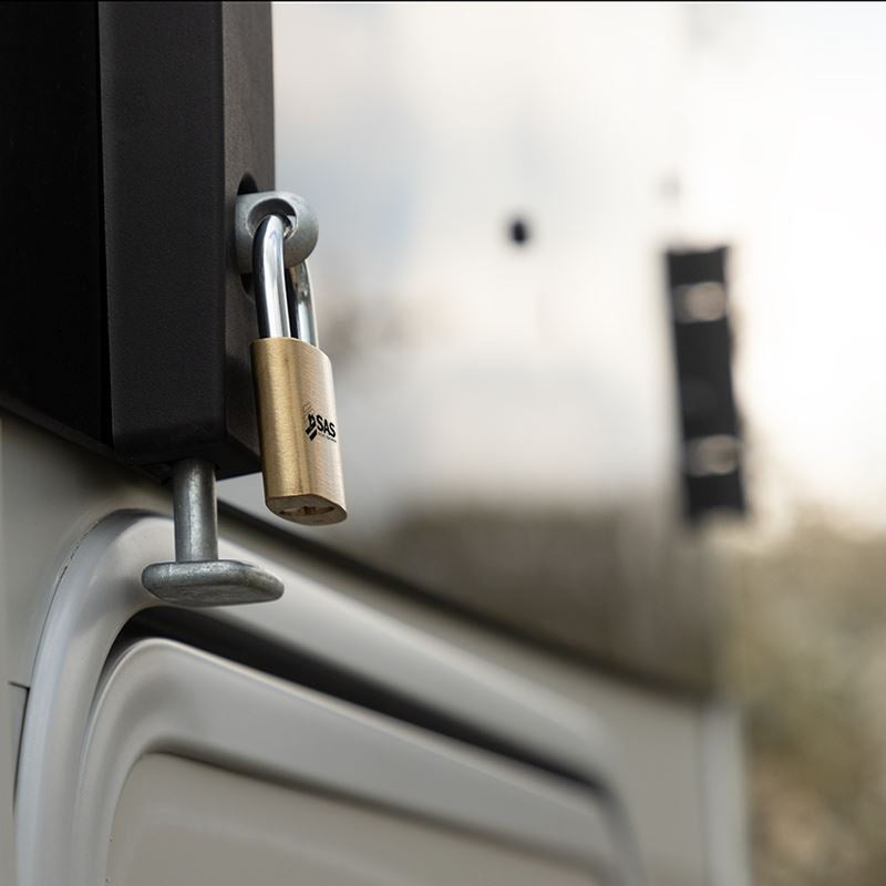 SAS Security Products SAS SAS UB40 Padlock, 40mm Brass body, pack of 2 - Image 2 of 3 | UK Camping and Leisure