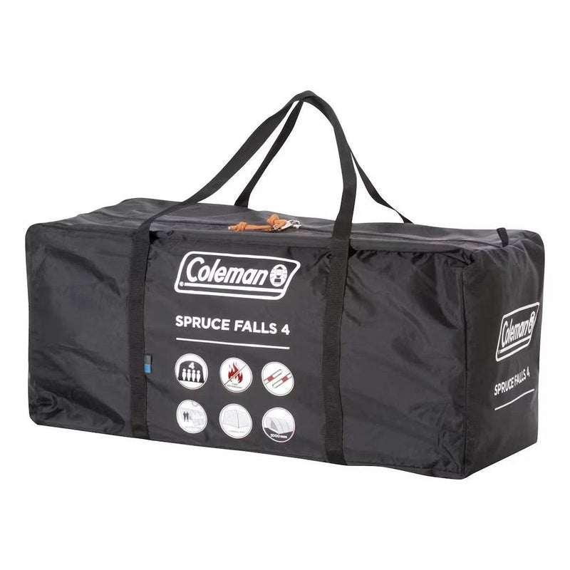 Coleman Spruce Falls 4 Poled Tent - Family Camping Festivals - Image 7 of 11 | UK Camping and Leisure