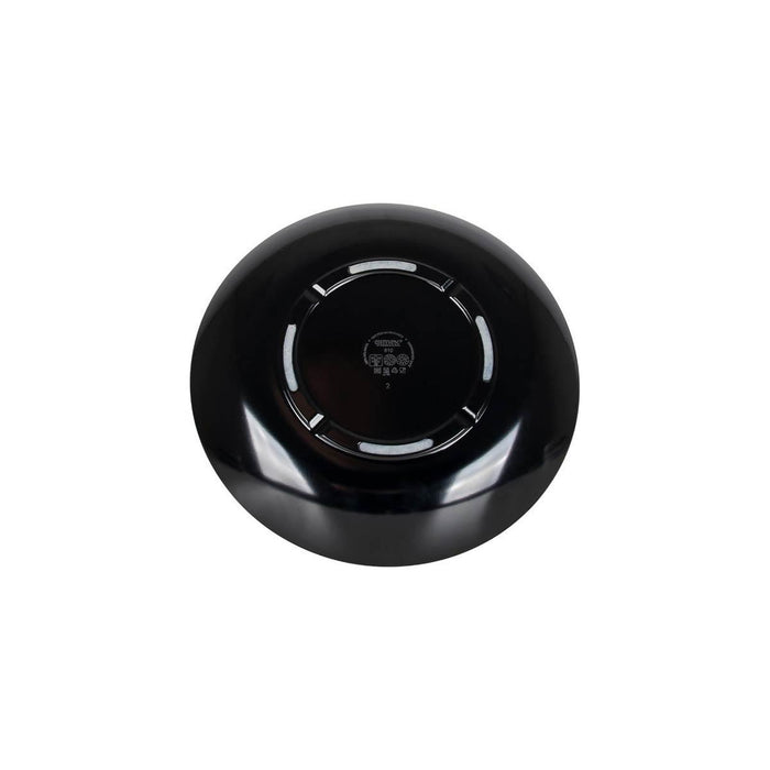 Gimex Solid Line Tableware Black & White 16 Pieces Gimex - UK Camping And Leisure