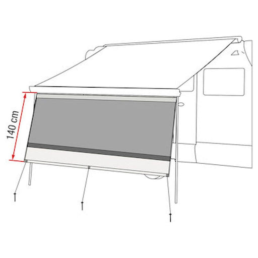 Fiamma Blocker 260 (07972-04-) Fiamma - UK Camping And Leisure