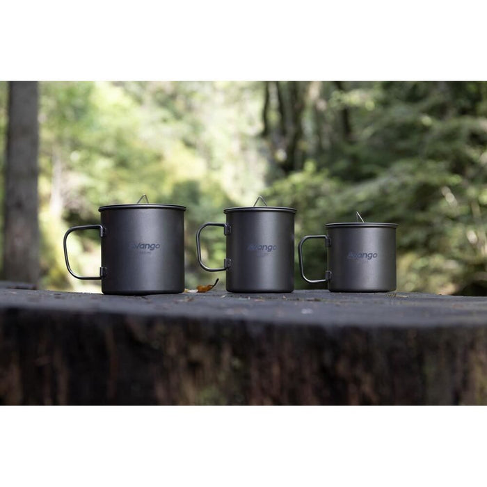 Vango Titanium Single Walled 350ml Mug Titanium Vango - UK Camping And Leisure