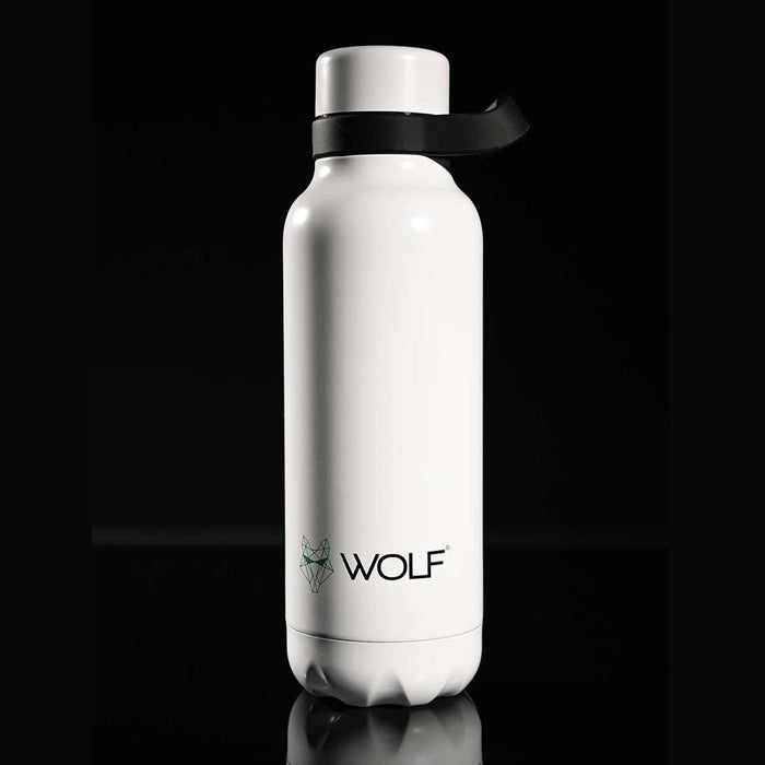 Wolf Outdoors Vacuum Hot & Cold Flask White 700ml Wolf Outdoors - UK Camping And Leisure