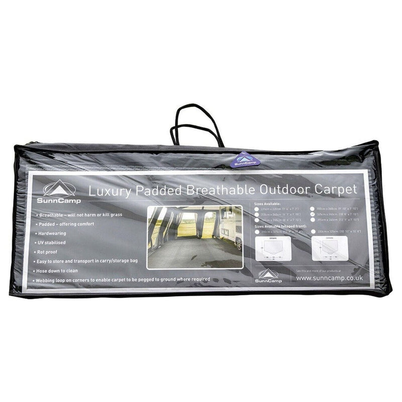 Awning Carpet Sunncamp Swift / Dash / Ultima 260 Luxury Padded 260cm x 240cm SunnCamp - UK Camping And Leisure