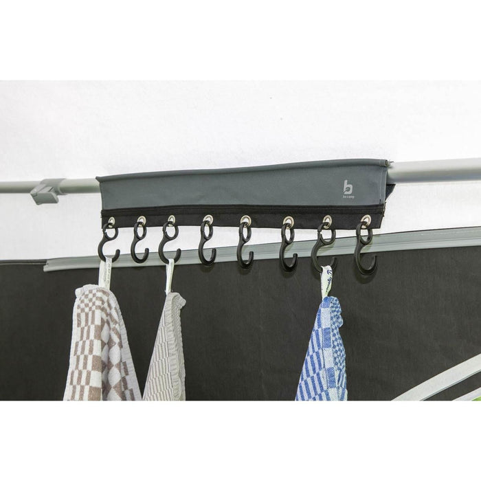 Bo-Camp Coat Rack Luxury Universal 8 Hooks Bo-Camp - UK Camping And Leisure