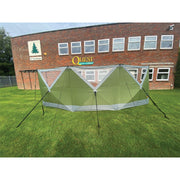 Quest Screen Shield (3 panel) Windbreak 180cm High Quest - UK Camping And Leisure