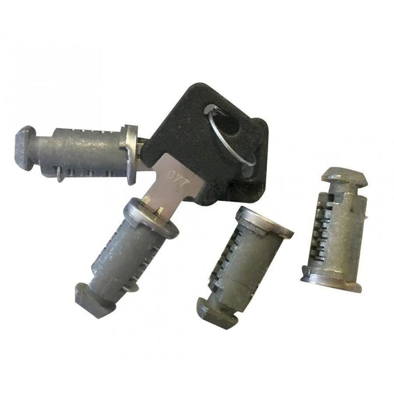 Summit Roof Bar Lock Set – Replacement Lock Barrels & Key UK Camping And Leisure - UK Camping And Leisure