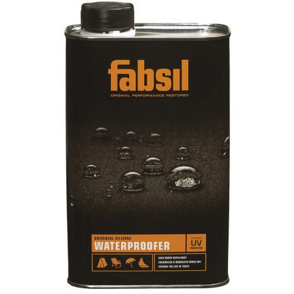 Protect Your Outdoor Gear with Fabsil Tin UV Silicone Waterproofer (1 0L)