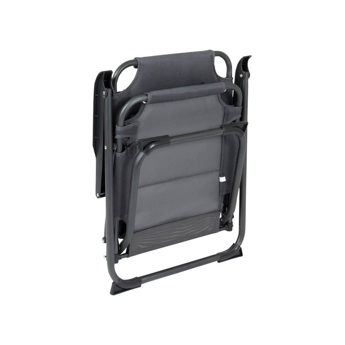 Bo-Camp Chair Copa Rio Air M Padded Aluminium Grey Bo-Camp - UK Camping And Leisure