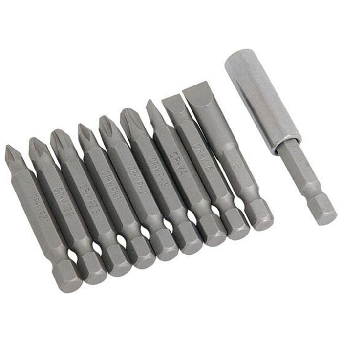 Cannon Tools 10 Piece Power Bit Set in Chrome Vanadium Cannon Tools - UK Camping And Leisure