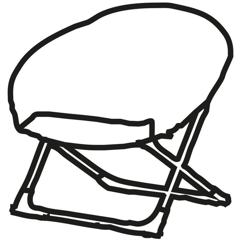Quest Kids Unicorn Moon Chair Quest - UK Camping And Leisure