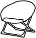 Quest Kids Unicorn Moon Chair Quest - UK Camping And Leisure