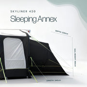Leisurewize Skyliner 420 Inflatable Caravan Sleeping Annex - View 2