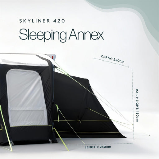 Leisurewize Skyliner 420 Inflatable Caravan Sleeping Annex - View 2