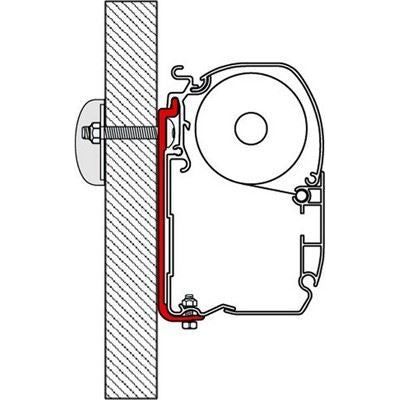 Fiamma Kit As 400 Adaptor Brackets For F45 F70 Awning Motorhome Caravan 98655-390 Fiamma - UK Camping And Leisure