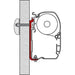 Fiamma Kit As 400 Adaptor Brackets For F45 F70 Awning Motorhome Caravan 98655-390 Fiamma - UK Camping And Leisure